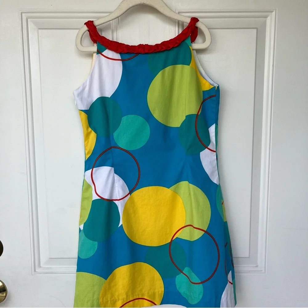 •Maggie Breen Too• Girls Polka Dot Shift Dress - Size 7